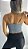 Top Sunshine Cinza Suplex / Cropped com alças finas - Imagem 2
