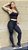 Calça Legging Preta Emana / Cintura Alta - Imagem 5