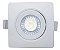 Luminária Spot Led 7w Embutir Direcionável Quadrado 9x9cm Bivolt 110v-220v 6500K Branco Frio 6500k - Imagem 1