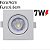Luminária Spot Led 7w Embutir Direcionável Quadrado 9x9cm Bivolt 110v-220v 6500K Branco Frio 6500k - Imagem 2