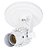 Spot Aletado 1 Lâmpada Branco Luminária Simples E27 - Imagem 1