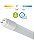 Lampada Led Tubular  Fluorescente 18w 120cm T8 Branco Frio 6500k Vidro 1lado - Imagem 1