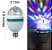 Lâmpada Globo De Luz colorida Giratória Led Rgb Dj Jogo De Balada - Imagem 2