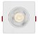 Spot LED Embutir Direcionável Quadrado 5W Bivolt 6500K Branco Frio Bivolt 9cmx2.5cmx9cm - Imagem 1
