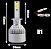 Par de Lâmpadas C6 H1 Super Led 6000K Farol Alto E Baixo  12V a 24V - Imagem 1