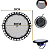 Luminária Led Ufo Smd 150W Lúmen Com Driver IP67 Industrial Bivolt 98v-220v Branco Frio 6500k - Imagem 2