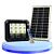 Refletor Holofote Led Solar 100W Com Placa Com Controle IP66 Frio Prova D água Brisa - Imagem 1