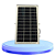 Refletor Holofote Led Solar 100W Com Placa Com Controle IP66 Frio Prova D água Brisa - Imagem 9