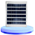 Refletor Holofote Led Solar 200W Com Placa Com Controle IP66 Frio Prova D água Brisa - Imagem 5
