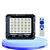 Refletor Holofote Led Solar 300W Com Placa Com Controle IP66 Frio Prova D água Brisa - Imagem 4