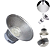 Luminária Led Highbay Smd 200W Galpão Industrial 100% Lúmen Branco Frio 6500k Bivolt 110v-220v - Imagem 1