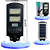 Luminária Solar Led 100W Pública Rua Poste Prova D'água Com Sensor embutido Luz Branca Frio - Imagem 3