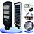 Luminária Solar Led 150W Pública Rua Poste Prova D'água Com Sensor embutido Luz Branca Frio - Imagem 7