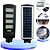 Luminária Solar Led 200W Pública Rua Poste Prova D'água Com Sensor embutido Luz Branca Frio - Imagem 2