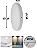 Plafon Led Borda infinita 25W  Sobrepor Redondo Bivolt Frio 6500k ou 4000k 17cm - Imagem 2