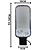 Luminária Led Publica Lp-Brisa 200w Smd Ip67 Bivolt 110v220v Branco Frio Da Rua - Imagem 4