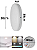 Kit 10 Plafon Led Borda Infinita 50W Redondo SOBREPOR Bivolt 110v-220v Neutro 4000k - Imagem 2