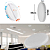 Kit 5 Plafon Led Borda Infinita 50W Redondo SOBREPOR 30x30cm Bivolt 110v-220v Branco Frio 6500K - Imagem 11
