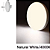 Kit 5 Plafon Led Borda Infinita 50W Redondo SOBREPOR 30x30cm Bivolt 110v-220v Branco Frio 6500K - Imagem 6