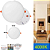 Plafon Led Borda Infinita 50w Embutido Redondo 30cmx30cm Bivolt 100v-220v Neutro 4000k - Imagem 1