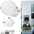 Plafon Led Borda Infinita 50w Embutido Redondo 30cmx30cm Bivolt 100v-220v Neutro 4000k - Imagem 3