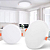 Plafon Led Borda Infinita 50w Embutido Redondo 30cmx30cm Bivolt 100v-220v Branco Frio 6500k - Imagem 3