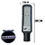 Luminária Led Pública Smd 150w 75% Bf IP67 Lp Cinza Bivolt 110v-220v Branco frio 6500k - Imagem 6