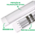 Luminária Linear Led 20w De Teto Sobrepor 60cm Bivolt 85v-220v Branco Quente 3500k - Imagem 4