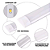 Luminária Linear Led Tubular 30cm Sobrepor 9w Led 6500k Bivolt 85v-220v - Imagem 3