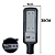 Luminária Led Pública Smd 50w 100% Bf IP67 Brisa Led LP Cinza Branco frio 6500k - Imagem 2