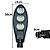 Luminária Led Pública Pétala Cob 150w Poste De Rua 75% Lúmen IP67 Branco Frio 6500K Bivolt 110v-220v - Imagem 3