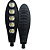 Luminária Led Pública Pétala Cob 250w Poste De Rua 75% Lúmen IP67 Branco Frio 6500K Bivolt 110v-220v - Imagem 3