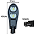 Luminária Led Pública Pétala Cob 100w 75% Lumen Preto Bivolt 110v-220v Neutro 4000k - Imagem 3
