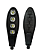 Luminária Led Pública Pétala Cob 200w 75% Lumen Preto Bivolt 110v-220v Branco Quente 3000k - Imagem 3