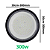 Luminária Led Ufo Slim Smd 300W 100% Lúmen IP67 Industrial Bivolt 98v-220v Branco Frio 6500k - Imagem 2