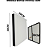 Kit 5 Plafon Led Borda Infinita Preto 50W Quadrado SOBREPOR 30x30cm Bivolt 110v-220v Branco Frio 6500K - Imagem 2
