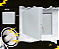 Plafon Led Borda Infinita 72w Sobrepor Quadrado 40cmx40cm Bivolt 100v-220v Neutro 4000k - Imagem 4