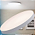 Kit 10 Plafon Led Borda Infinita 72w Sobrepor Redondo 40x40cm Bivolt 98v-220v Branco Quente 3500k - Imagem 4
