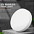 Kit 10 Plafon Led Borda Infinita 72w Sobrepor Redondo 40x40cm Bivolt 98v-220v Neutro 4000k - Imagem 9