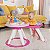 Bright Starts Around We Go 2-in-1 Walk-Around Baby Activity Center & Table, Tropic Coral - Imagem 1