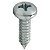 Parafuso Auto Atarraxante Cabeça Panela Phillips Ferro Zinco Branco 4.8 X 38 - Imagem 1