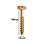 Parafuso Chipboard Flangeado Phillips Bicromatizado 4.5 X 50 - Imagem 2
