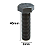 Parafuso Sextavado Rosca Inteira M8 x 40 MA 8.8 - Imagem 2