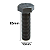 Parafuso Sextavado Rosca Inteira M10 x 65 MA 8.8 - Imagem 2