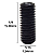 Parafuso Allen Sem Cabeça Sextavado Interno 5/16-18 X 5/8UNC Aço Liga - Imagem 2