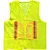 Colete Refletivo Dia e Noite Tipo Tela Amarelo - Volk - Imagem 1