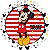 Prato Festa Mickey Mouse De Papel Aniversário 12 Unidades - Imagem 2