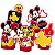Enfeite Decoração De Mesa Mickey Mouse Clássico Festa De Aniversário - Imagem 1