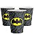 8 Copos Batman Festa De Aniversário 200 ML - Imagem 1