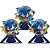 Enfeite Decoração De Mesa Sonic 2 Festa De Aniversário - Imagem 3